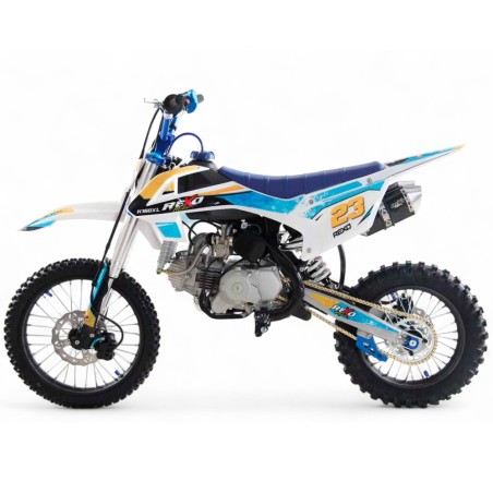 Pit bike REXO K125XL 125cc llantas 17/14-Potencia y fiabilidad