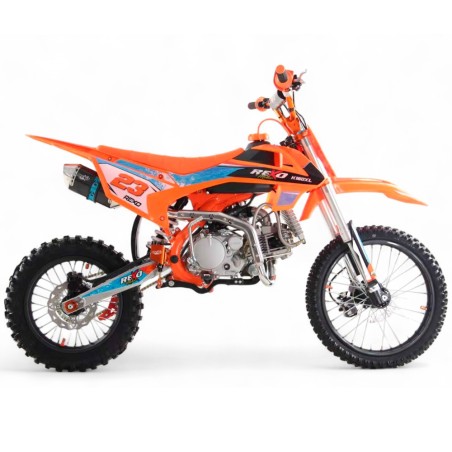 Pit bike REXO K125XL 125cc llantas 17/14-Potencia y fiabilidad
